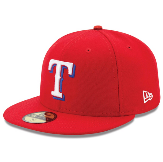 Men's Texas Rangers New Era Red Alternate Authentic Collection On-Field 59FIFTY Fitted Hat