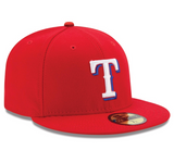Men's Texas Rangers New Era Red Alternate Authentic Collection On-Field 59FIFTY Fitted Hat - Pro Jersey Sports
