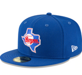 Men's Texas Rangers New Era Blue Cooperstown Collection Wool 59FIFTY Fitted Hat - Pro Jersey Sports