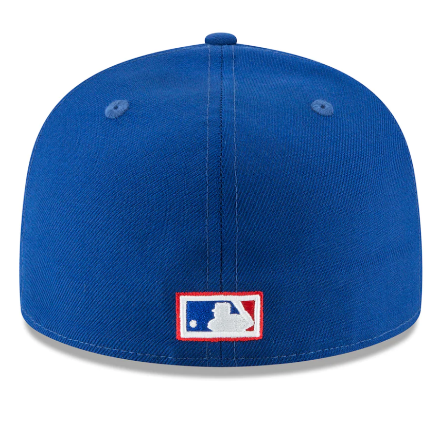 Men's Texas Rangers New Era Blue Cooperstown Collection Wool 59FIFTY Fitted Hat