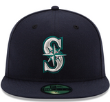 Men's Seattle Mariners New Era Navy Authentic Collection On Field 59FIFTY Fitted Hat - Pro Jersey Sports