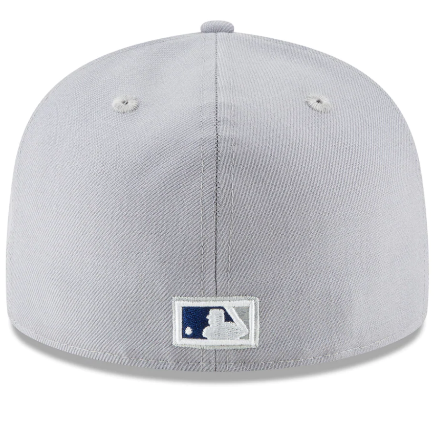 Men's Los Angeles Dodgers New Era Gray Cooperstown Collection Wool 59FIFTY Fitted Hat