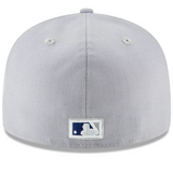 Men's Los Angeles Dodgers New Era Gray Cooperstown Collection Wool 59FIFTY Fitted Hat - Pro Jersey Sports