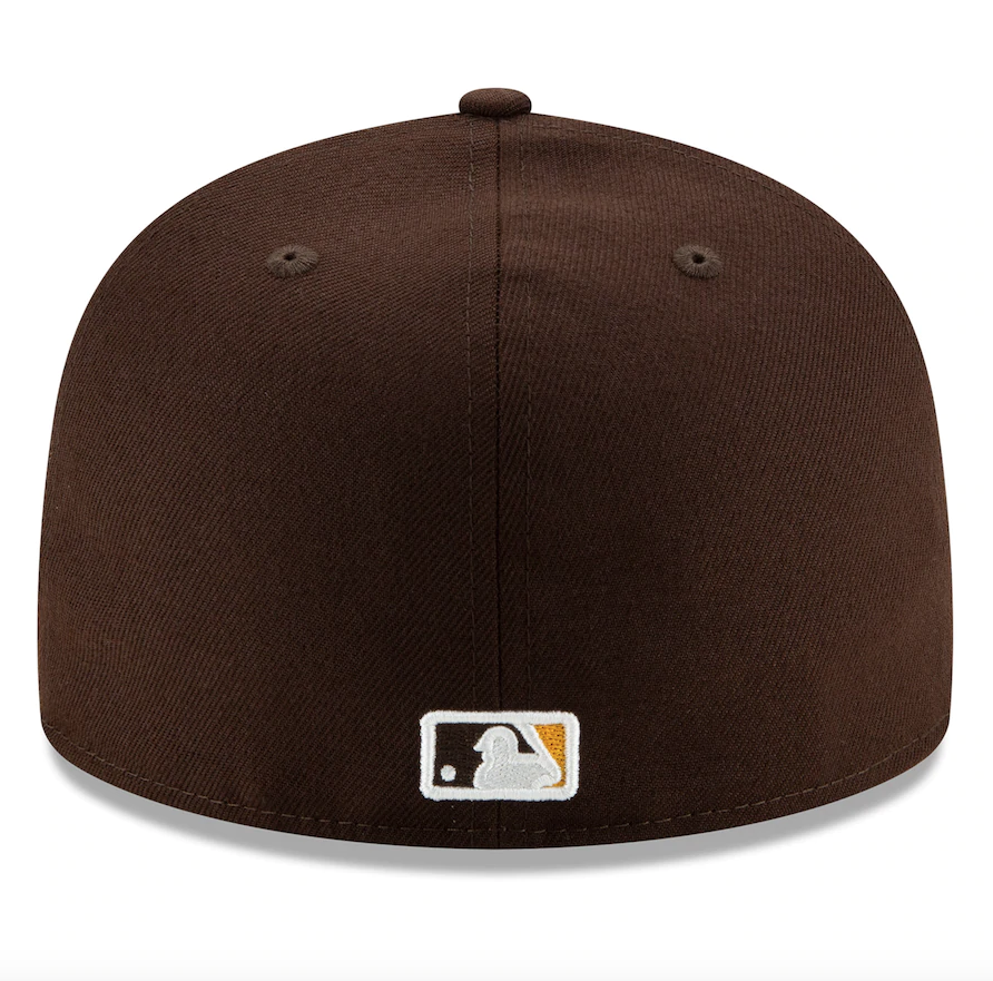 Men's San Diego Padres New Era Brown Authentic Collection On-Field 59FIFTY Fitted Hat
