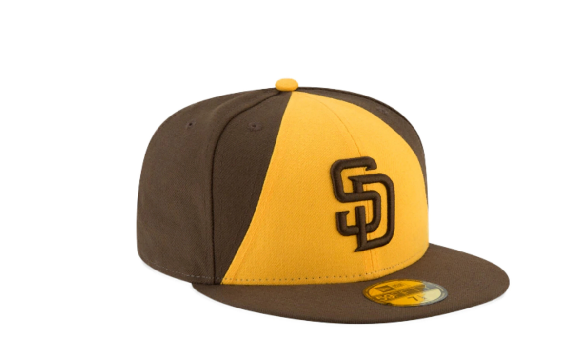 Men's San Diego Padres New Era Brown Alternate 2 Authentic Collection On-Field 59FIFTY Fitted Hat - Pro Jersey Sports