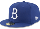 Men's Brooklyn Dodgers New Era Royal Cooperstown Collection Wool 59FIFTY Fitted Hat - Pro Jersey Sports