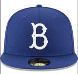 Men's Brooklyn Dodgers New Era Royal Cooperstown Collection Wool 59FIFTY Fitted Hat - Pro Jersey Sports