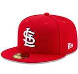 Men's St. Louis Cardinals New Era Red Authentic Collection On-Field 59FIFTY Fitted Hat - Pro Jersey Sports