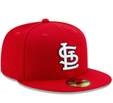 Men's St. Louis Cardinals New Era Red Authentic Collection On-Field 59FIFTY Fitted Hat - Pro Jersey Sports