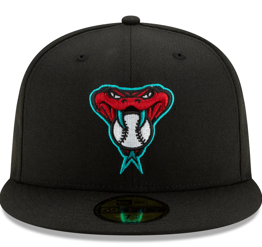 Men's Arizona Diamondbacks New Era Black Alternate Authentic Collection On-Field 59FIFTY Fitted Hat - Pro Jersey Sports