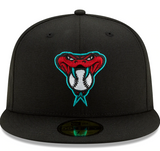 Men's Arizona Diamondbacks New Era Black Alternate Authentic Collection On-Field 59FIFTY Fitted Hat - Pro Jersey Sports