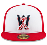 Men's Washington Nationals New Era White Alternate 4 Authentic Collection On-Field 59FIFTY Fitted Hat - Pro Jersey Sports