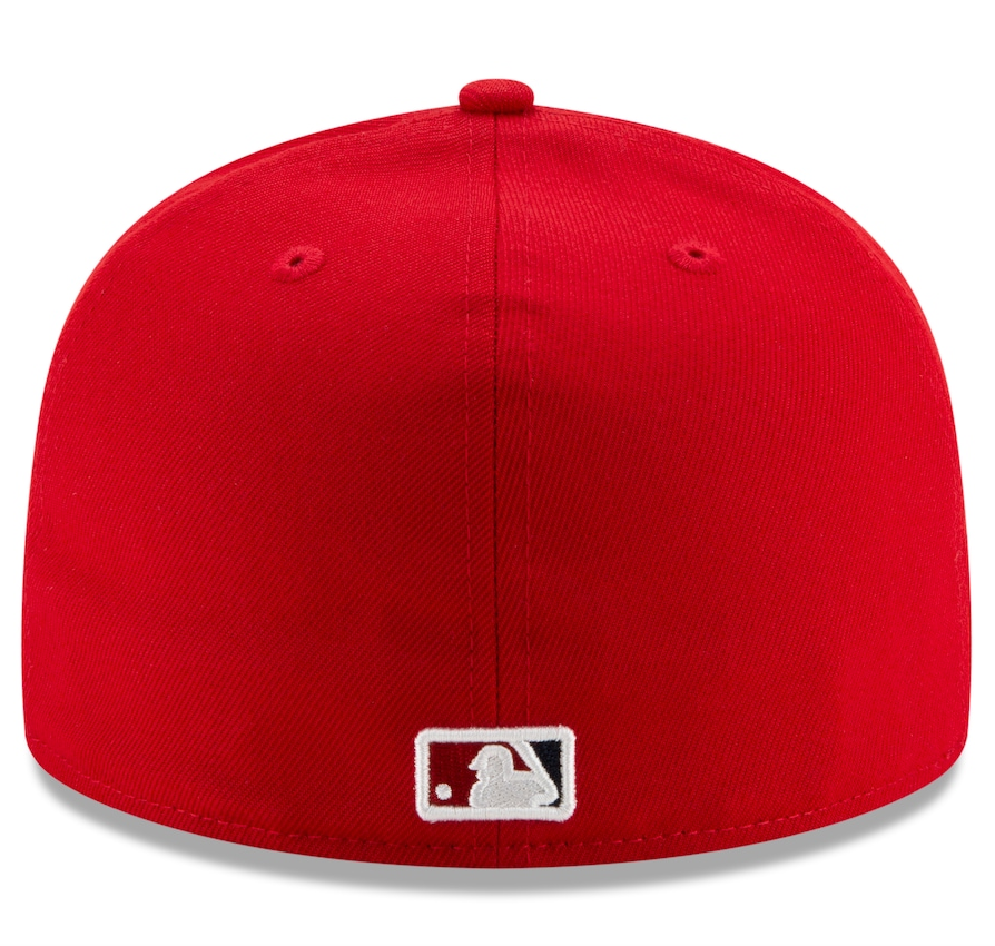 Men's Washington Nationals New Era White Alternate 4 Authentic Collection On-Field 59FIFTY Fitted Hat