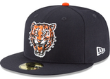 Men's Detroit Tigers New Era Navy Cooperstown Collection Wool 59FIFTY Fitted Hat - Pro Jersey Sports