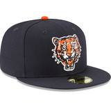Men's Detroit Tigers New Era Navy Cooperstown Collection Wool 59FIFTY Fitted Hat - Pro Jersey Sports