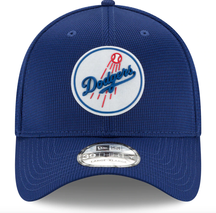 Men's Los Angeles Dodgers New Era Royal 2021 Clubhouse 39THIRTY Flex Hat