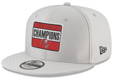 Men's Tampa Bay Buccaneers New Era Gray Super Bowl LV Champions Parade 9FIFTY Snapback Adjustable Hat - Pro Jersey Sports