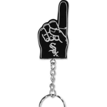Chicago White Sox #1 Finger Keychain