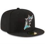 Men's Florida Marlins New Era Black 1997 World Series Wool 59FIFTY Fitted Hat - Pro Jersey Sports