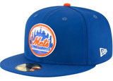 Men's New York Mets New Era Blue 1962 Cooperstown Collection Wool 59FIFTY Fitted Hat - Pro Jersey Sports