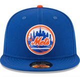 Men's New York Mets New Era Blue 1962 Cooperstown Collection Wool 59FIFTY Fitted Hat - Pro Jersey Sports