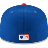 Men's New York Mets New Era Blue 1962 Cooperstown Collection Wool 59FIFTY Fitted Hat - Pro Jersey Sports