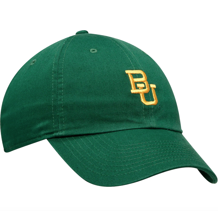 Baylor Bears Nike Heritage 86 Team Logo Performance Adjustable Hat - Green