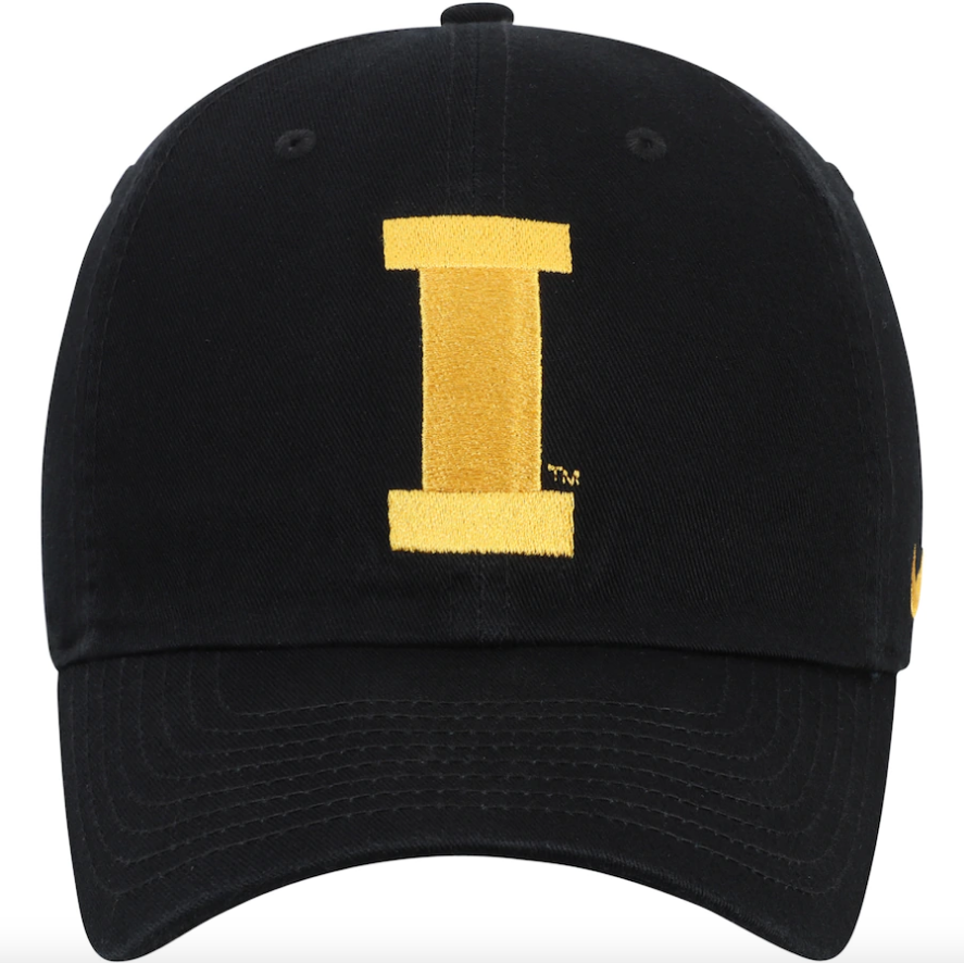 Iowa Hawkeyes Nike Primary Logo Heritage 86 Adjustable Performance Hat - Black