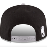 Men's Brooklyn Nets New Era Black/Gray 2-Tone 9FIFTY Adjustable Snapback Hat - Pro Jersey Sports