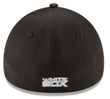 Junior Chicago White Sox New Era Black Team Classic 39THIRTY Flex Hat - Pro Jersey Sports