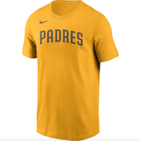 Men's San Diego Padres Fernando Tatís Jr. Nike Gold Name & Number T-Shirt - Pro Jersey Sports
