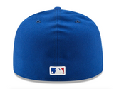 Men's Atlanta Braves Cooperstown Collection White/Royal 59Fifty Fitted Hat - Pro Jersey Sports