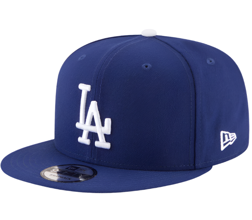 Men's Los Angeles Dodgers New Royal Blue Basic 9FIFTY Snapback Hat - Pro Jersey Sports