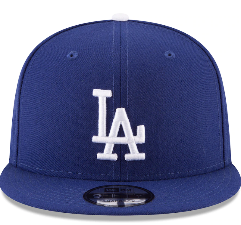 Men's Los Angeles Dodgers New Royal Blue Basic 9FIFTY Snapback Hat - Pro Jersey Sports