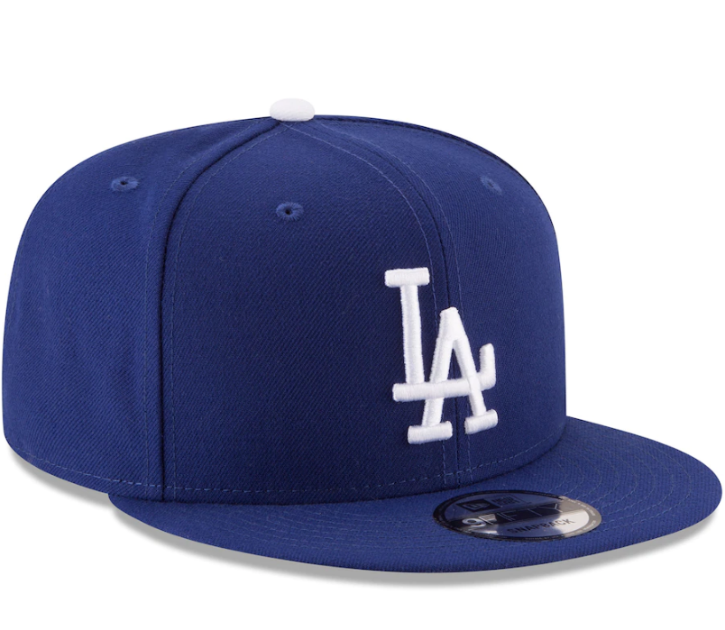 Men's Los Angeles Dodgers New Royal Blue Basic 9FIFTY Snapback Hat - Pro Jersey Sports