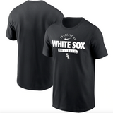 Men's Chicago White Sox Nike Black Primetime Property Of Practice T-Shirt - Pro Jersey Sports