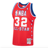 Men's Magic Johnson Mitchell & Ness Western Conference 1988 All-Star Hardwood Classics Swingman Jersey - Red - Pro Jersey Sports