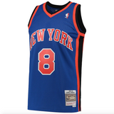 Men's Mitchell & Ness Latrell Sprewell Blue New York Knicks Hardwood Classics 1998-99 Swingman Jersey - Pro Jersey Sports