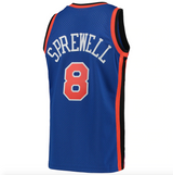 Men's Mitchell & Ness Latrell Sprewell Blue New York Knicks Hardwood Classics 1998-99 Swingman Jersey - Pro Jersey Sports