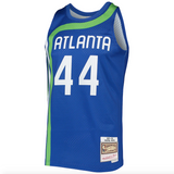 Men's Atlanta Hawks Pete Maravich Mitchell & Ness Blue 1971-72 Hardwood Classics Swingman Jersey - Pro Jersey Sports