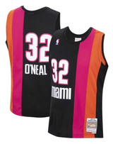 Men's Shaquille O'Neal Miami Heat Mitchell & Ness NBA 2005-06 Black Alternate Throwback Swingman Jersey - Pro Jersey Sports