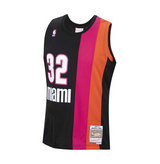 Men's Shaquille O'Neal Miami Heat Mitchell & Ness NBA 2005-06 Black Alternate Throwback Swingman Jersey - Pro Jersey Sports