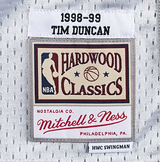Men's Tim Duncan San Antonio Spurs Mitchell & Ness Hardwood Classics 1998-99 Swingman Jersey - White - Pro Jersey Sports