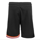 Men's Miami Heat Mitchell and Ness Hardwood Classics Black 1996-97 Swingman Shorts - Pro Jersey Sports