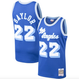 Men's Los Angeles Lakers Elgin Baylor Mitchell & Ness Royal Hardwood Classics 1960-61 Swingman Jersey - Pro Jersey Sports