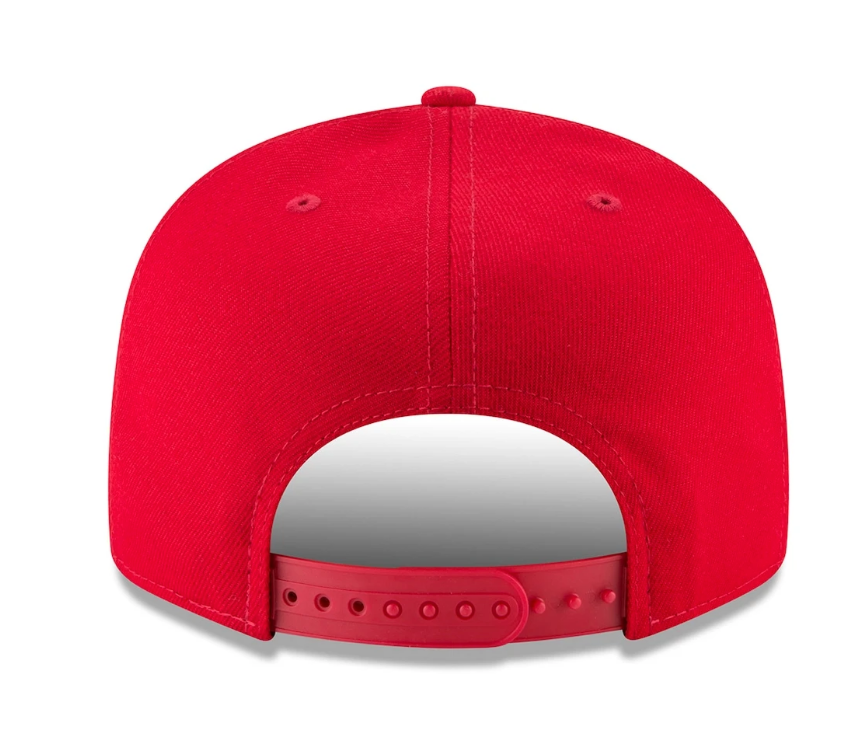Mens Anaheim Angels Red 9FIFTY Basic Snapback By New Era - Pro Jersey Sports
