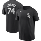 Men's Chicago White Sox Eloy Jimenez  Nike Black Name & Number T-Shirt - Pro Jersey Sports