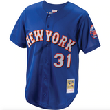 Men's Mitchell & Ness Mike Piazza New York Mets Royal Cooperstown Collection Batting Practice Jersey - Pro Jersey Sports