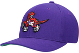 Mens NBA Toronto Raptors Purple Team Ground Snapback Hat By Mitchell And Ness - Pro Jersey Sports