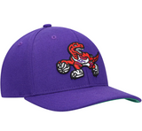 Mens NBA Toronto Raptors Purple Team Ground Snapback Hat By Mitchell And Ness - Pro Jersey Sports
